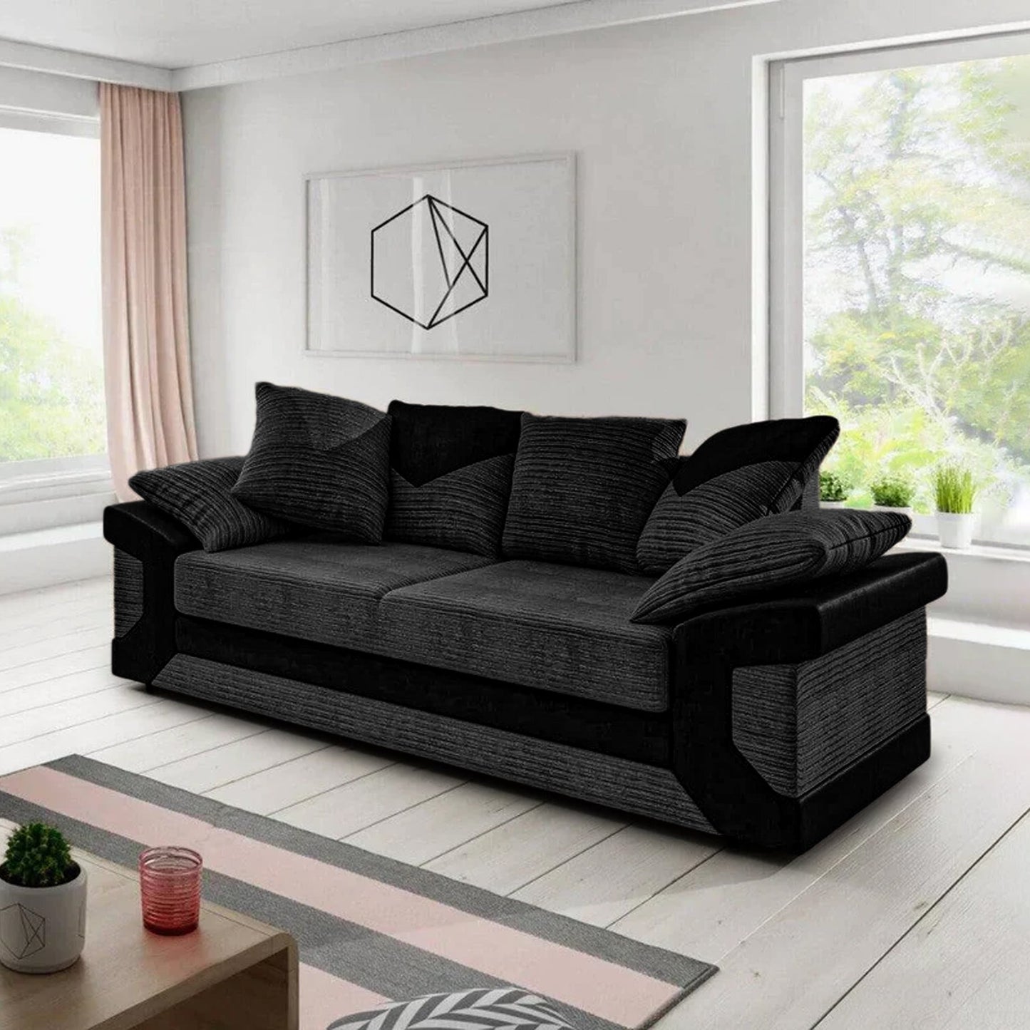 DINO JUMBO CORD 3 SEATER SOFA