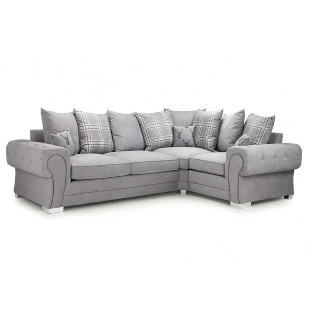 VERONA 4 SEATER CORNER SOFA BED LEFT/RIGHT HAND SIDE