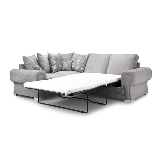 VERONA 4 SEATER CORNER SOFA BED LEFT/RIGHT HAND SIDE