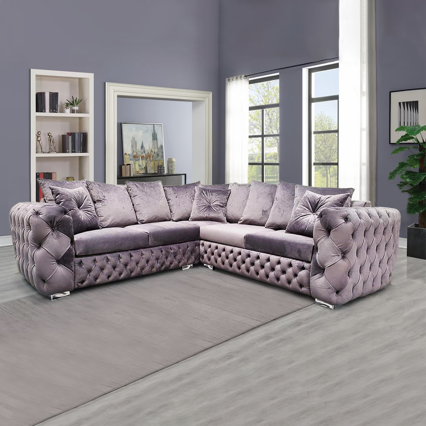 ASHTON 5 SEATER CORNER SOFA