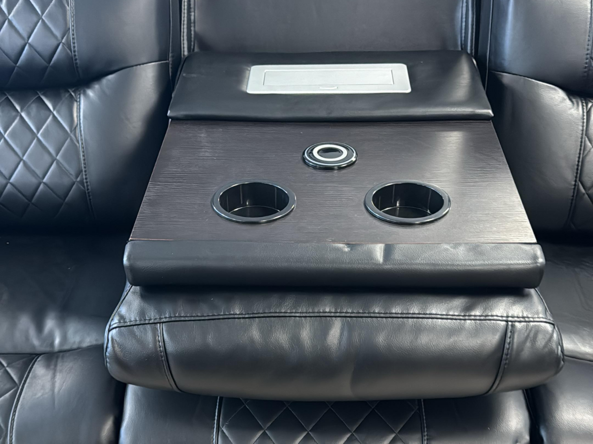 Forbes Electric Recliner Corner Leather Sofa