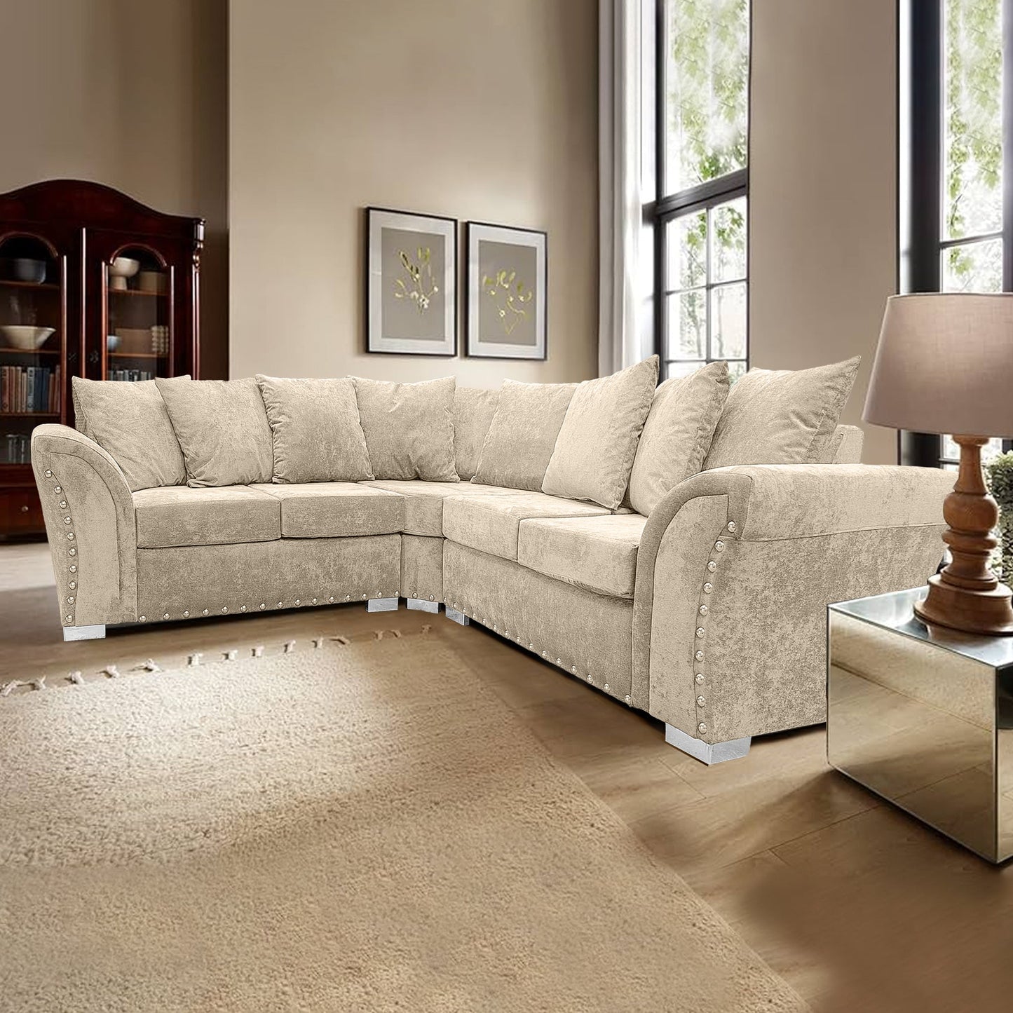 HARRISON 5 SEATER CORNER SOFA