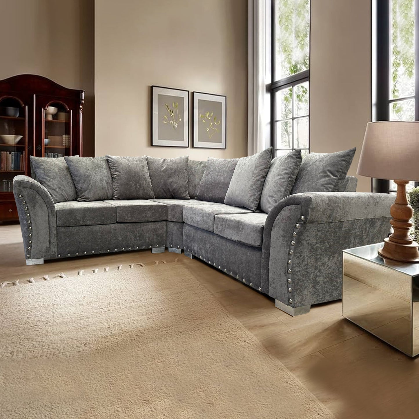 HARRISON 5 SEATER CORNER SOFA