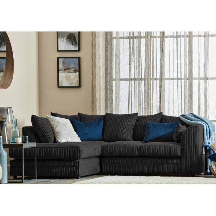 LUXURY JUMBO CORD CORNER SOFAS – ULTIMATE COMFORT, UNBEATABLE STYLE!