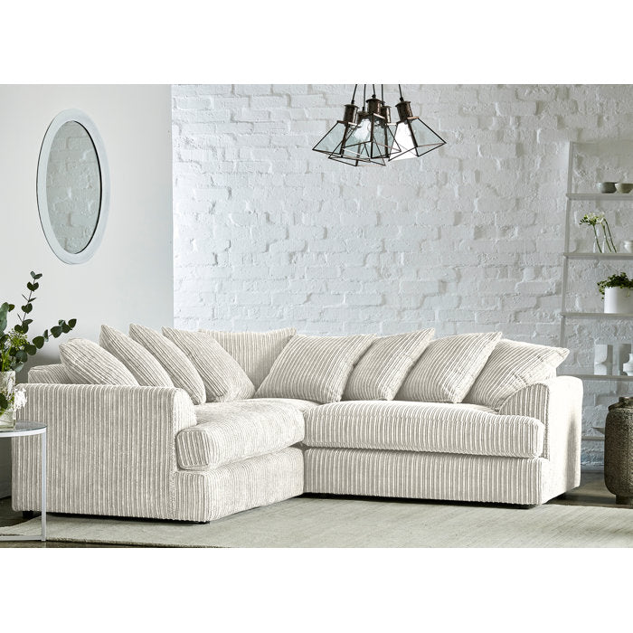 LUXURY JUMBO CORD CORNER SOFAS – ULTIMATE COMFORT, UNBEATABLE STYLE!