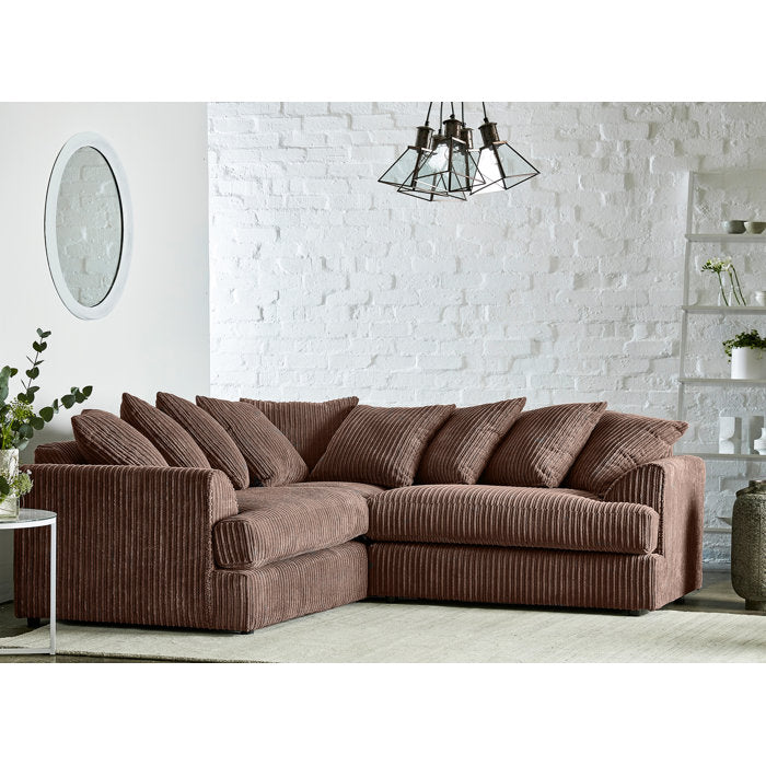 LUXURY JUMBO CORD CORNER SOFAS – ULTIMATE COMFORT, UNBEATABLE STYLE!