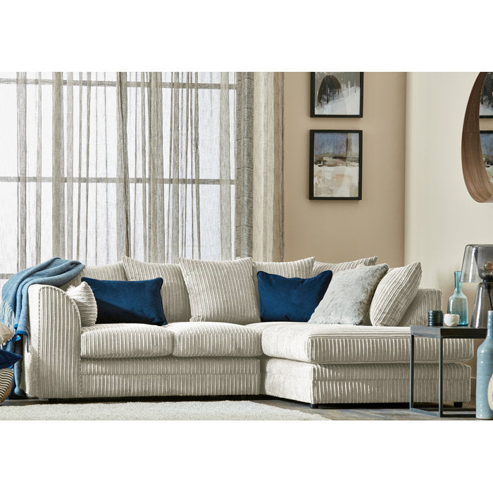 LUXURY JUMBO CORD CORNER SOFAS – ULTIMATE COMFORT, UNBEATABLE STYLE!