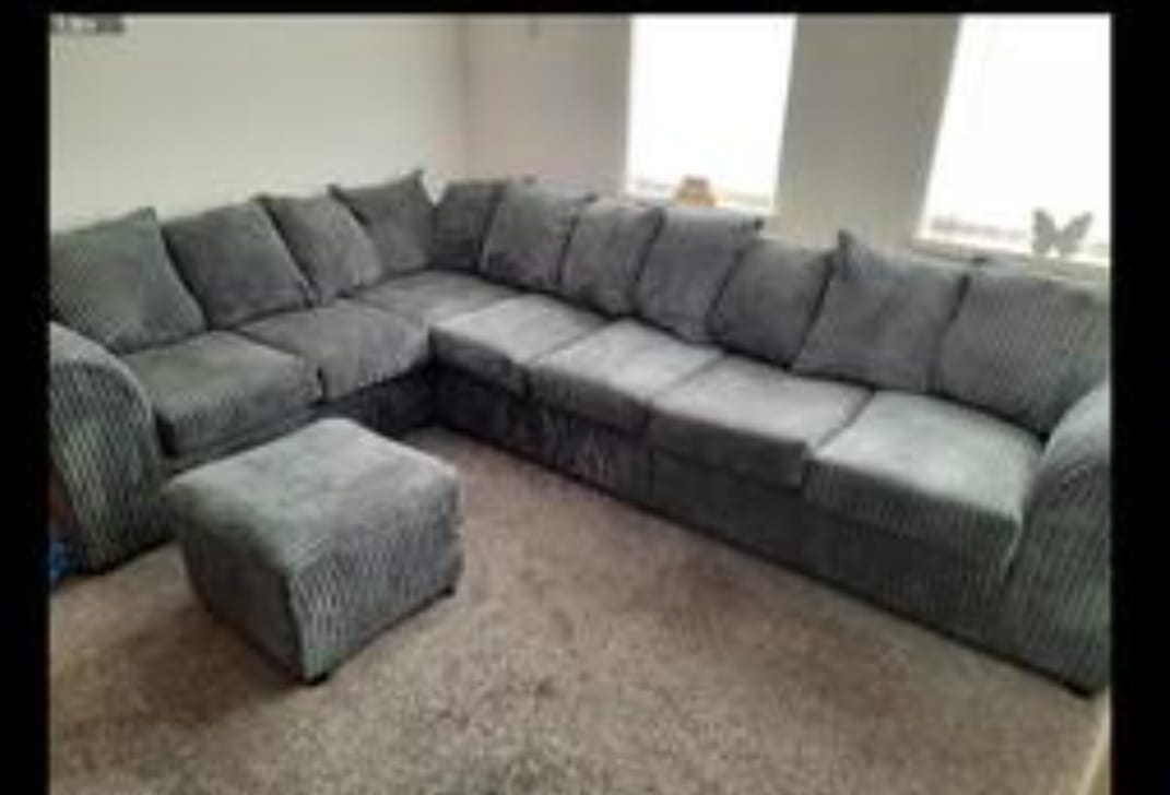 LUXURY JUMBO CORD CORNER SOFAS – ULTIMATE COMFORT, UNBEATABLE STYLE!