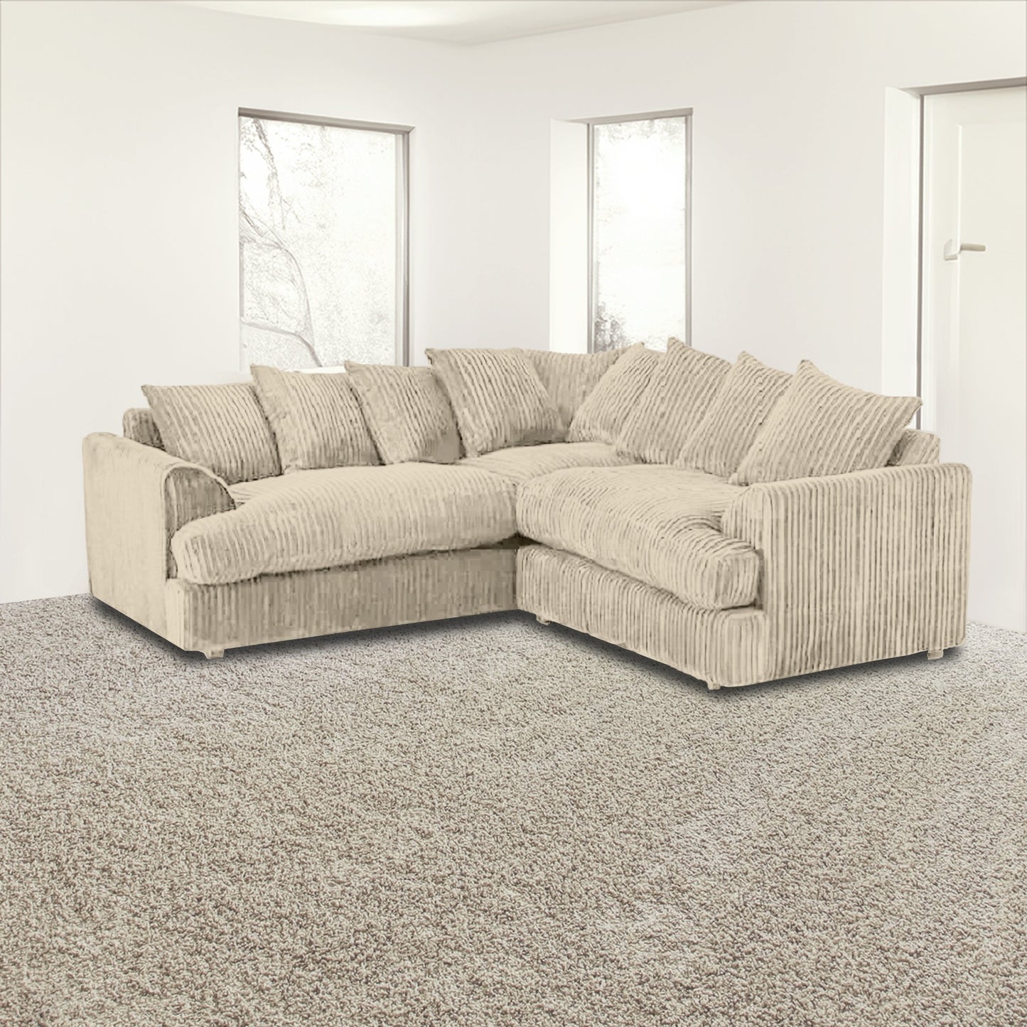 LIVERPOOL JUMBO 5 SEATER WIDE ARMRESTS SOFA