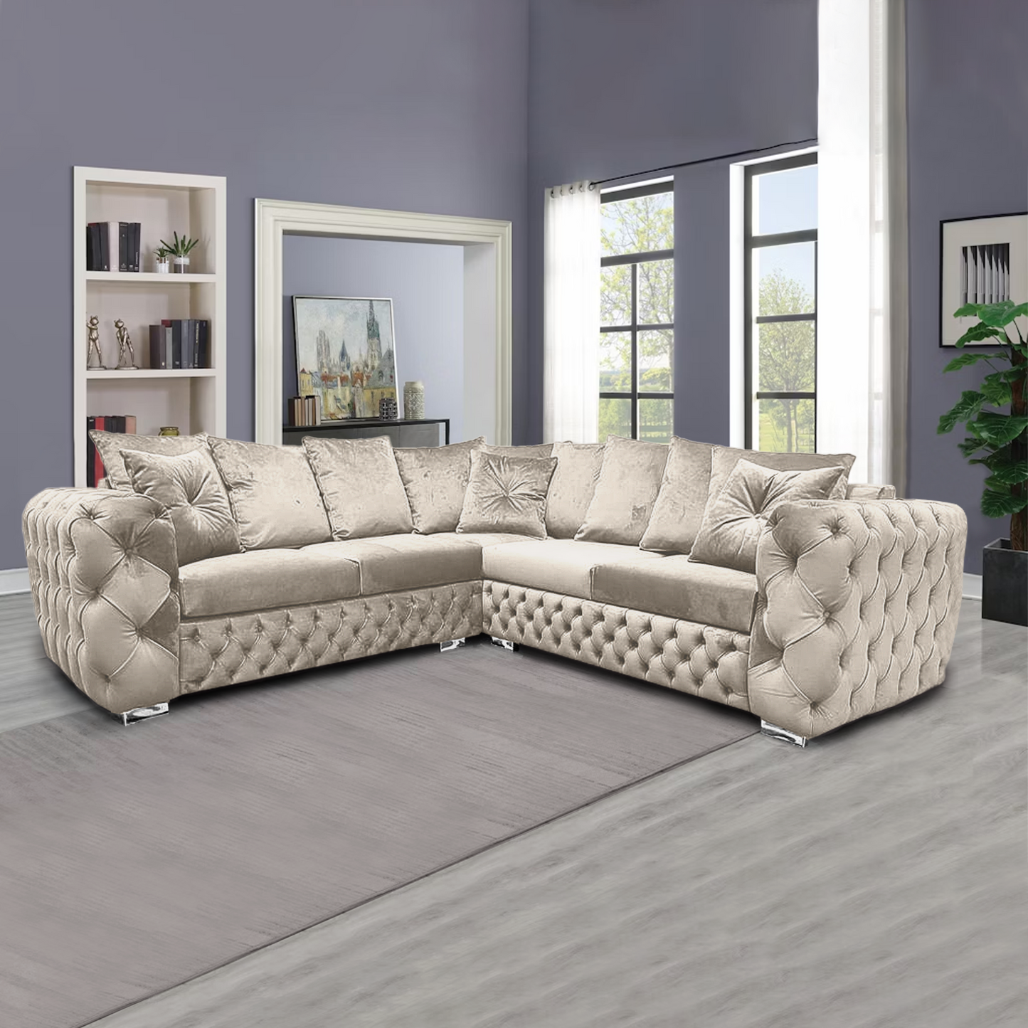 ASHTON 5 SEATER CORNER SOFA