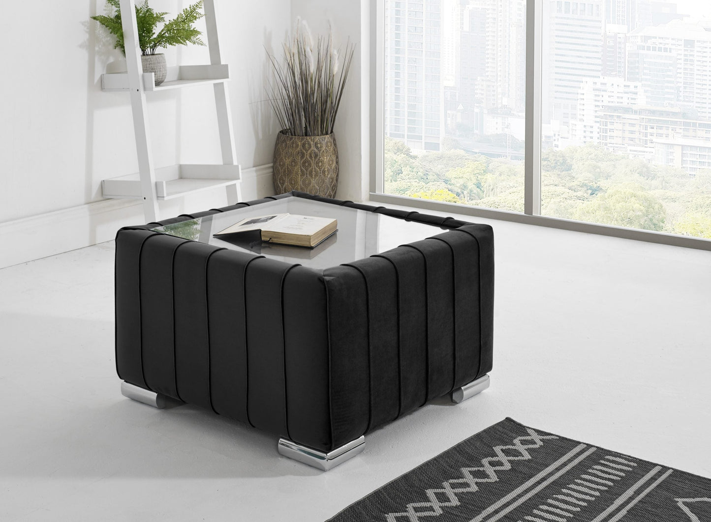 LILLY FULLBACK CORNER SOFA WITH PLUSH CUSHIONS