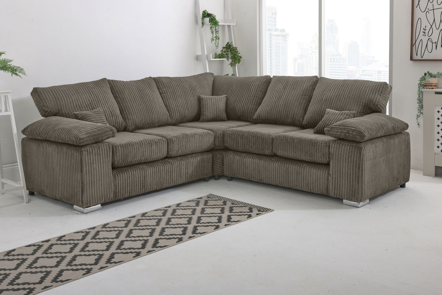 JUMBO CORD OXFORD CORNER FULLBACK