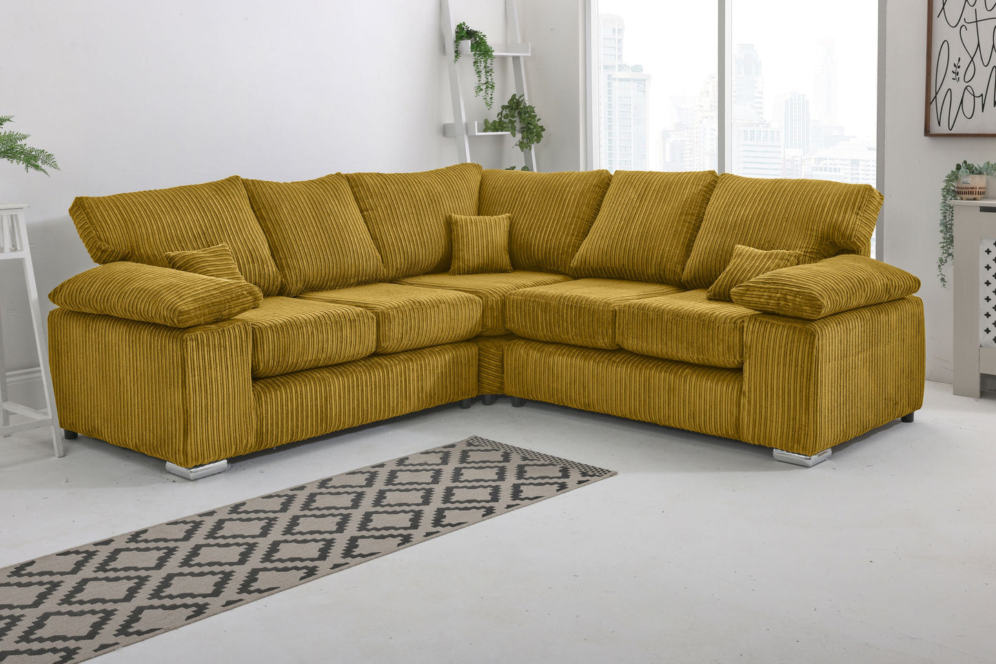 JUMBO CORD OXFORD CORNER FULLBACK