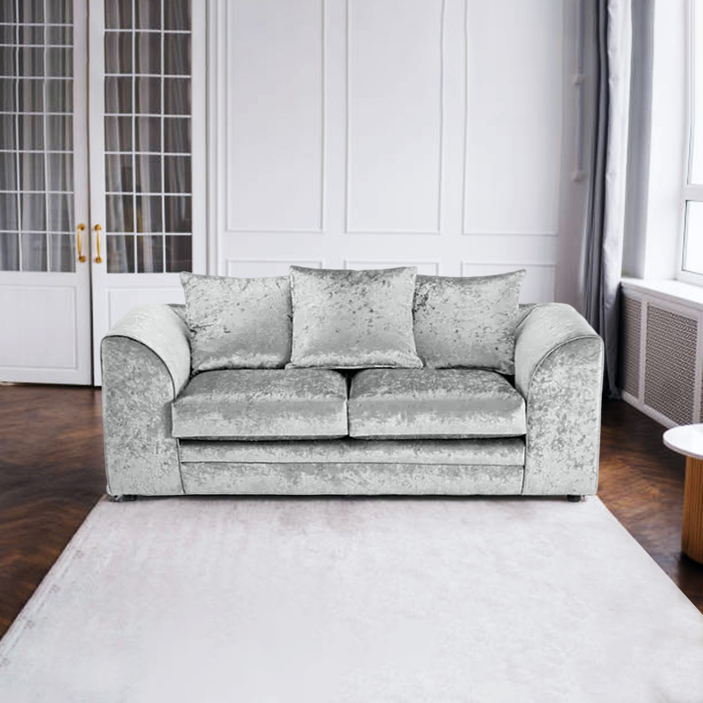 DYLAN CRUSH VELVET 2 SEATER SOFA