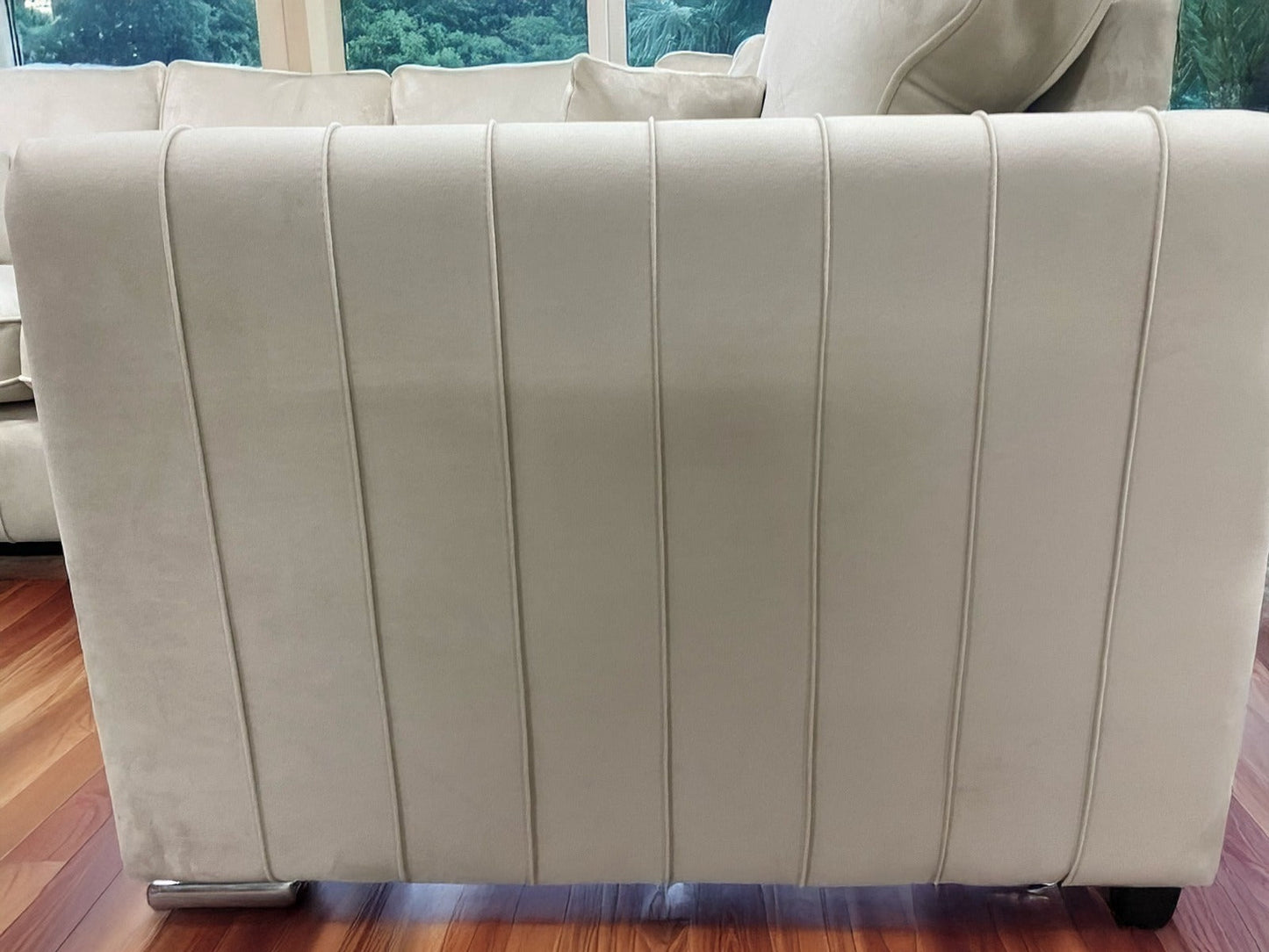 LILLY FULLBACK CORNER SOFA WITH PLUSH CUSHIONS